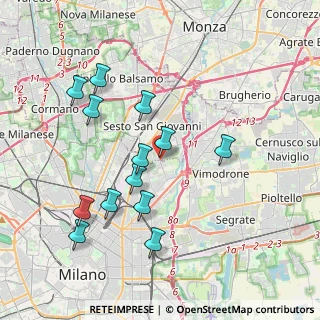 Mappa Via Adriano, 20099 Sesto San Giovanni MI, Italia (3.83769)
