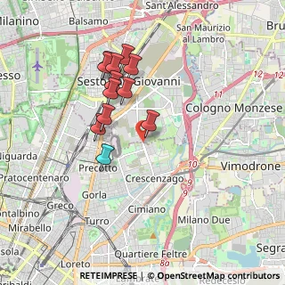 Mappa Via Adriano, 20099 Sesto San Giovanni MI, Italia (1.625)
