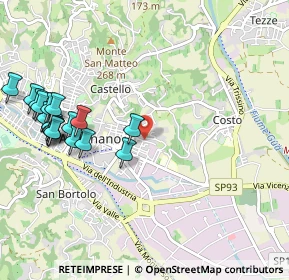 Mappa Via Salvo D'Acquisto, 36071 Arzignano VI, Italia (1.19889)