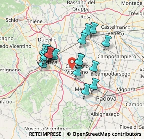 Mappa Via A. Pigafetta, 36043 Camisano Vicentino VI, Italia (11.074)