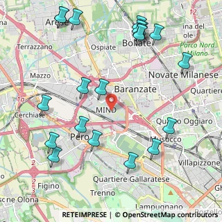 Mappa Via Belgioioso Cristina, 20157 Milano MI, Italia (2.6315)