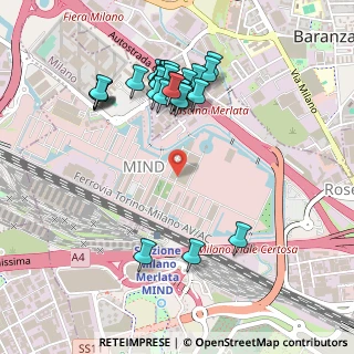 Mappa Via Belgioioso Cristina, 20157 Milano MI, Italia (0.5)