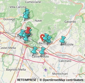 Mappa Via C. Golgi, 25086 Rezzato BS, Italia (6.6)
