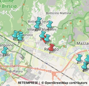 Mappa Via C. Golgi, 25086 Rezzato BS, Italia (2.31714)