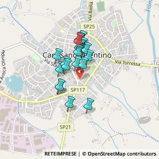 Mappa Via dei Bersaglieri, 36043 Camisano Vicentino VI, Italia (0.3265)