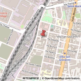 Mappa Via Doberd?, 33, 20126 Milano, Milano (Lombardia)