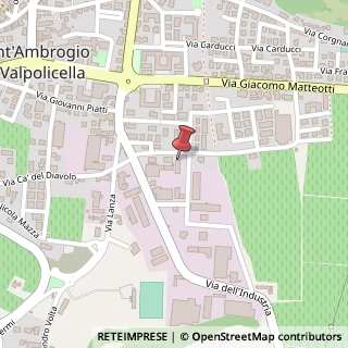 Mappa Vicolo Giacomo Matteotti, 13, 37015 Sant'Ambrogio di Valpolicella, Verona (Veneto)