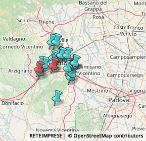 Mappa Via della Croce, 36040 Torri di Quartesolo VI, Italia (9.043)