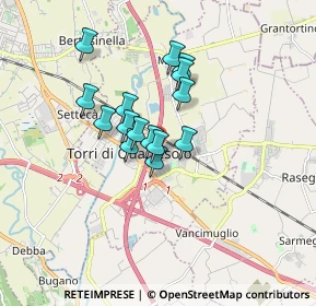 Mappa Via della Croce, 36040 Torri di Quartesolo VI, Italia (1.20333)