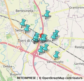 Mappa Via della Croce, 36040 Torri di Quartesolo VI, Italia (1.19385)