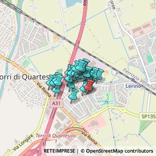Mappa Via della Croce, 36040 Torri di Quartesolo VI, Italia (0.20357)