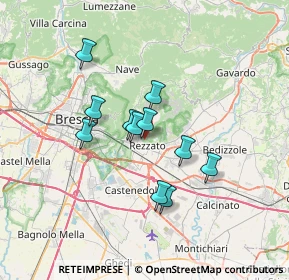 Mappa Via Santuario, 25086 Rezzato BS, Italia (5.32545)