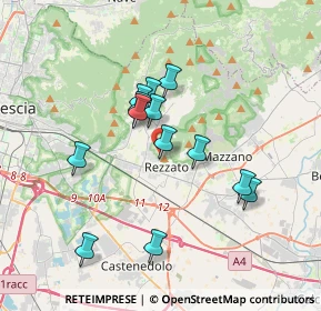 Mappa Via Santuario, 25086 Rezzato BS, Italia (3.04308)