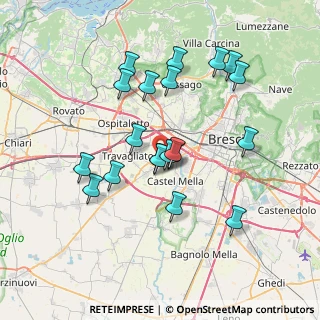 Mappa Via A. Grandi, 25030 Torbole Casaglia BS, Italia (6.6765)