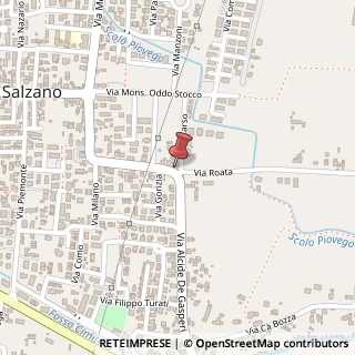 Mappa Via A. De Gasperi, 33, 30030 Salzano, Venezia (Veneto)