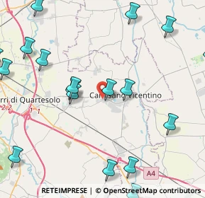 Mappa Via Egidio Negrin, 36043 Camisano Vicentino VI, Italia (5.956)