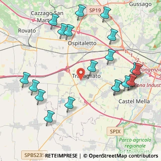 Mappa Via Novis, 25039 Travagliato BS, Italia (4.9525)