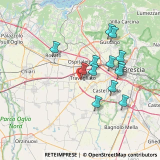 Mappa Via Novis, 25039 Travagliato BS, Italia (7.01769)