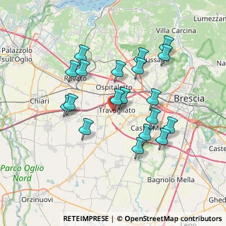 Mappa Via Novis, 25039 Travagliato BS, Italia (6.82105)