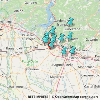 Mappa Via Novis, 25039 Travagliato BS, Italia (8.89818)