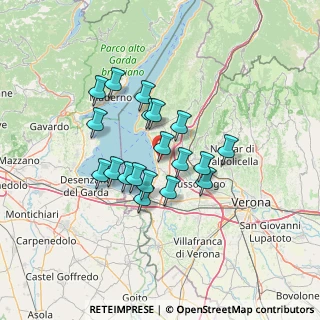 Mappa Località Casaretti, 37011 Bardolino VR, Italia (10.59737)