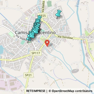 Mappa Via C. A. dalla Chiesa, 36043 Camisano Vicentino VI, Italia (0.448)