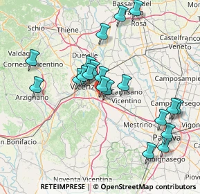 Mappa Via II Giugno, 36040 Torri di Quartesolo VI, Italia (14.819)