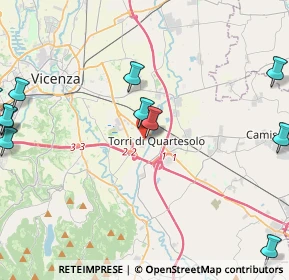 Mappa Via II Giugno, 36040 Torri di Quartesolo VI, Italia (6.00091)