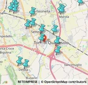 Mappa Via II Giugno, 36040 Torri di Quartesolo VI, Italia (2.53176)