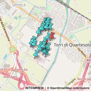 Mappa Via II Giugno, 36040 Torri di Quartesolo VI, Italia (0.28966)