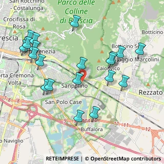 Mappa Via Mario Alberti, 25134 Brescia BS, Italia (2.2785)