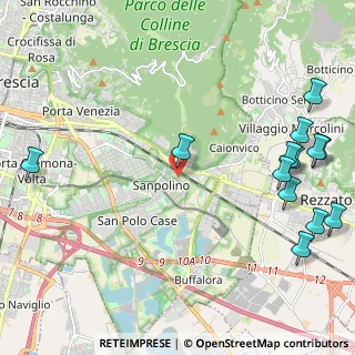 Mappa Via Mario Alberti, 25134 Brescia BS, Italia (2.94154)