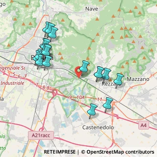 Mappa Via Mario Alberti, 25134 Brescia BS, Italia (4.09526)