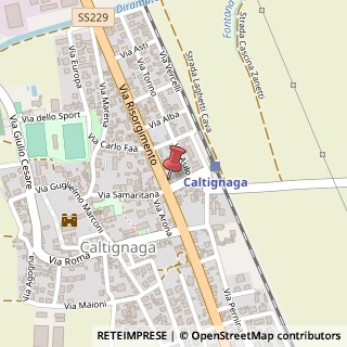 Mappa Via Risorgimento, 14/a, 28010 Caltignaga, Novara (Piemonte)