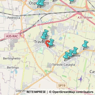 Mappa Via Cremonesini Bassano, 25039 Travagliato BS, Italia (2.6775)