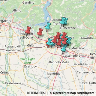 Mappa Via Cremonesini Bassano, 25039 Travagliato BS, Italia (10.099)