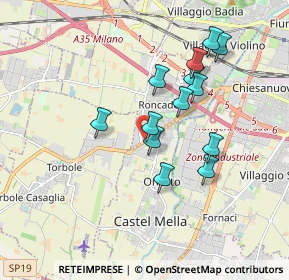 Mappa SP BS, 25030 Roncadelle BS, Italia (1.56231)