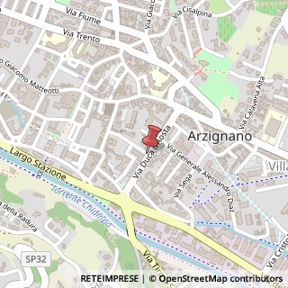 Mappa Via Lamarmora Gen. Alfonso, 18, 36071 Arzignano, Vicenza (Veneto)