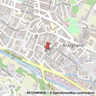 Mappa Via Achille Papa, 7, 36071 Arzignano, Vicenza (Veneto)