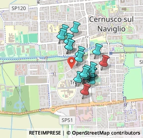 Mappa Via Don L. Sturzo, 20063 Cernusco sul Naviglio MI, Italia (0.286)