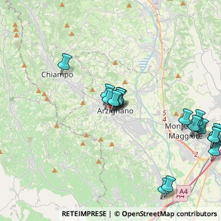 Mappa Via Achille Papa, 36071 Arzignano VI, Italia (4.72789)