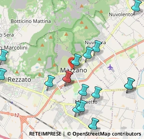 Mappa Via Quarena, 25080 Mazzano BS, Italia (2.40647)