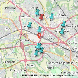 Mappa Largo Metropolitana, 20017 Rho MI, Italia (1.86091)