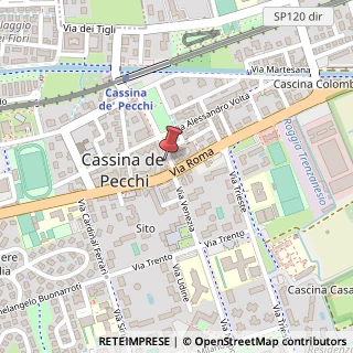 Mappa Via Giacomo Matteotti, 3, 20060 Cassina de' Pecchi, Milano (Lombardia)