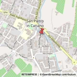 Mappa Via L. V. Beethoven, 14, 37029 San Pietro in Cariano, Verona (Veneto)