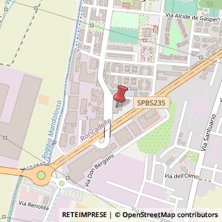 Mappa Via Nikolajewka, 6, 25030 Roncadelle, Brescia (Lombardia)