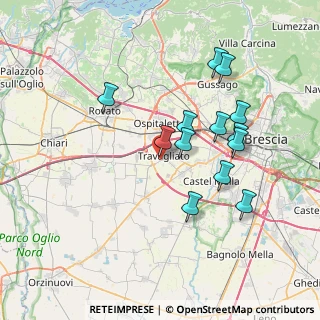 Mappa Via IV Novembre, 25039 Travagliato BS, Italia (6.86923)