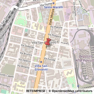 Mappa Viale Monza, 294, 20128 Milano, Milano (Lombardia)