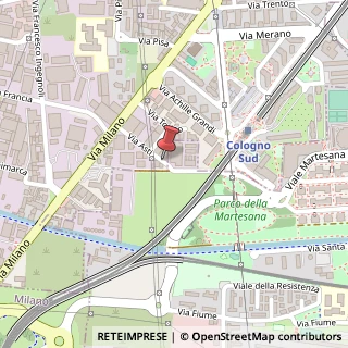 Mappa Via Metallino, 10, 20090 Vimodrone, Milano (Lombardia)