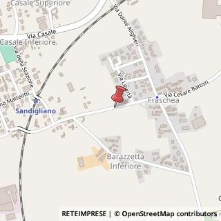 Mappa Via cesare battisti 82, 13876 Sandigliano, Biella (Piemonte)